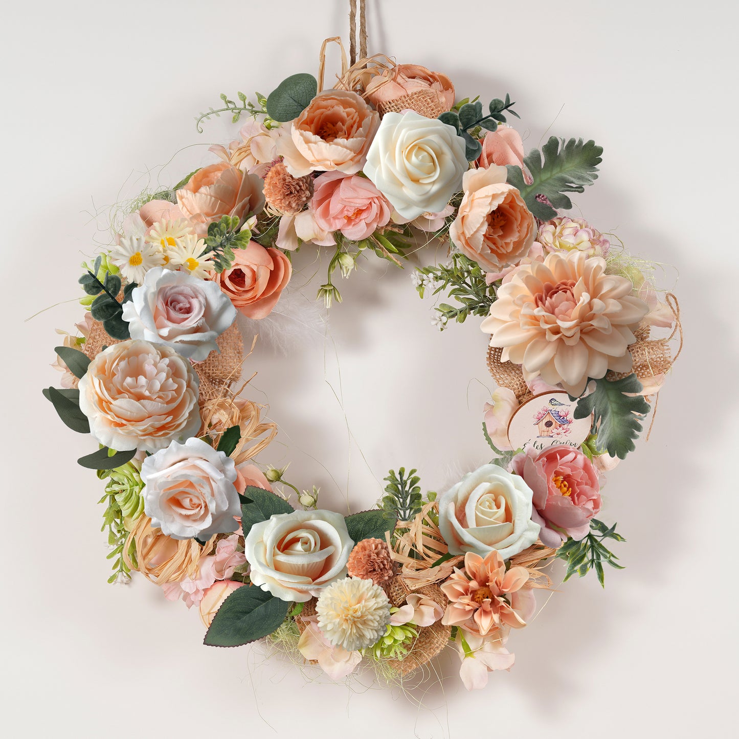 Mocoosy Roses Artificial Flowers Combo Box Set Fake Flowers Bulk, Mix Faux Flowers with Stem for Wedding Bouquets Centerpieces Table Decorations DIY Floral Arrangement Bridal Shower Party Home Decor